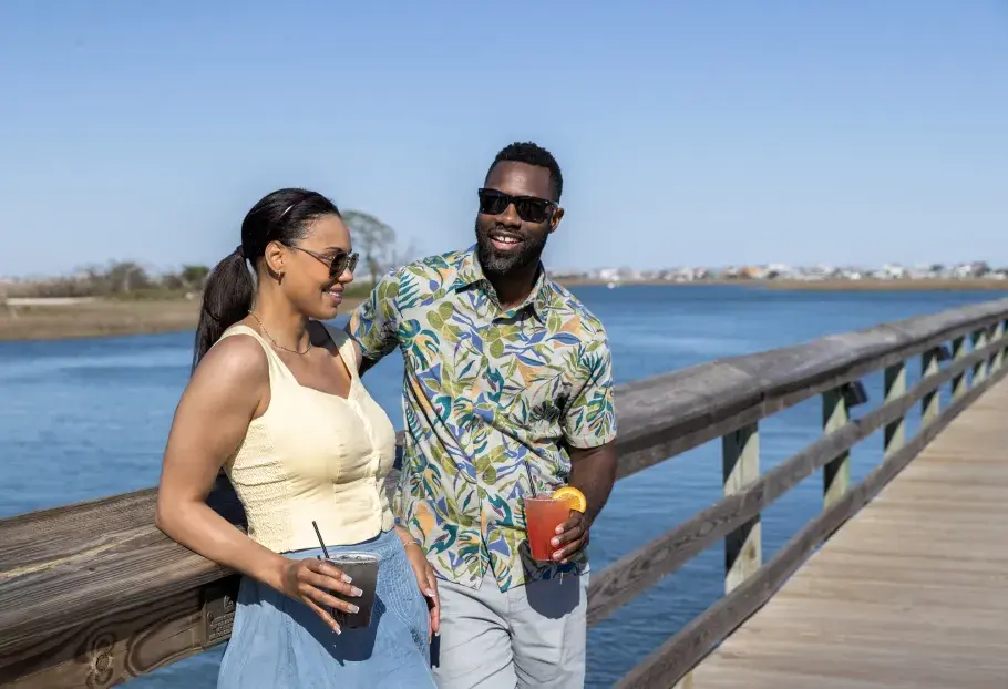 Murrells Inlet Marshwalk Couple Date Night