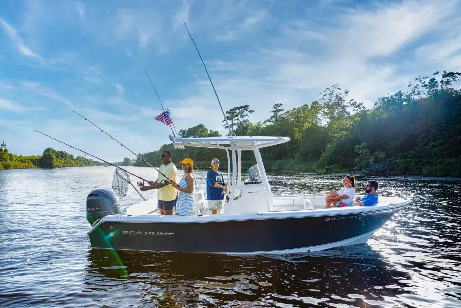 Fishing on Intracoastal Waterway