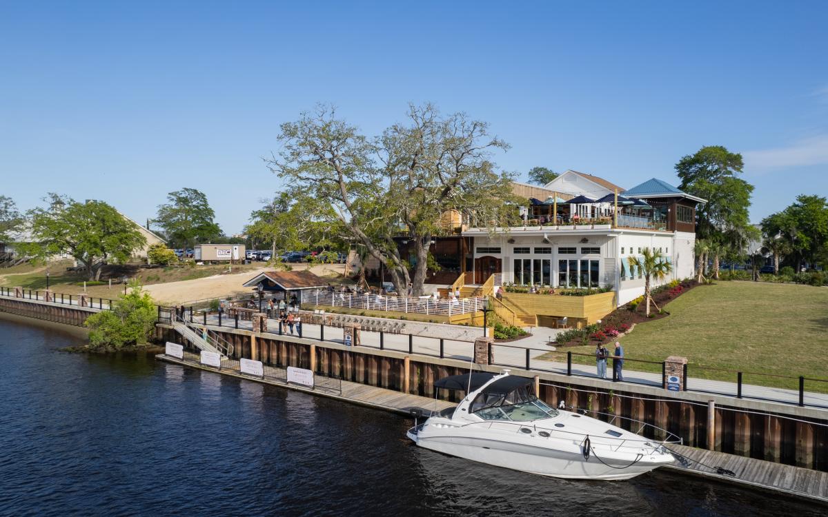 Big Chill Island House From the water