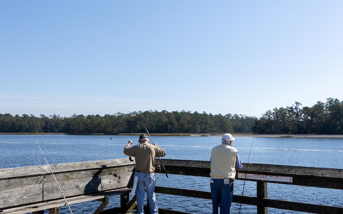 Vereen Memorial Gardens Fishing