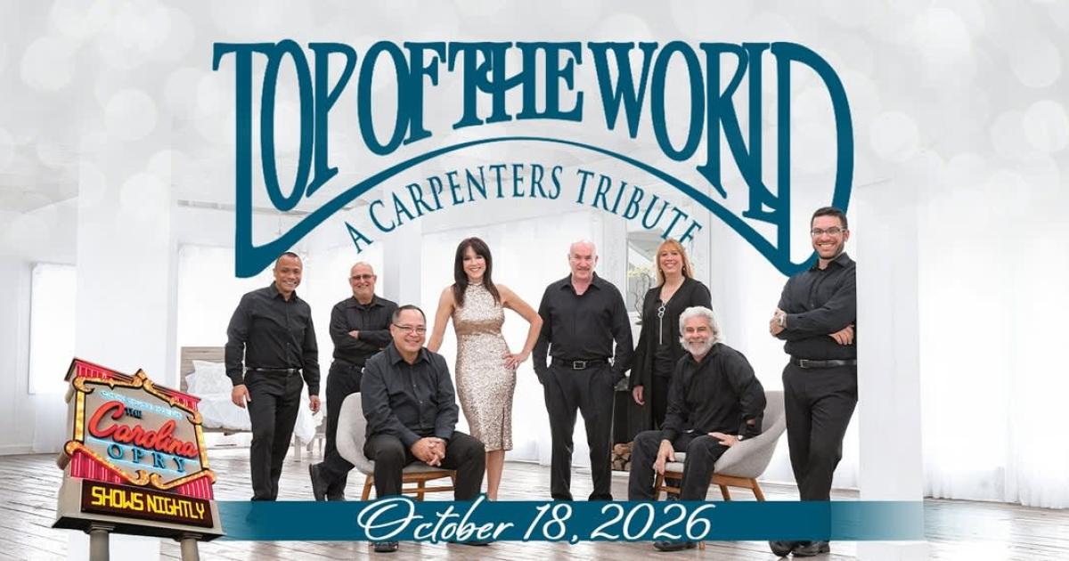 Top of the World: A Carpenters Tribute | Visit Myrtle Beach