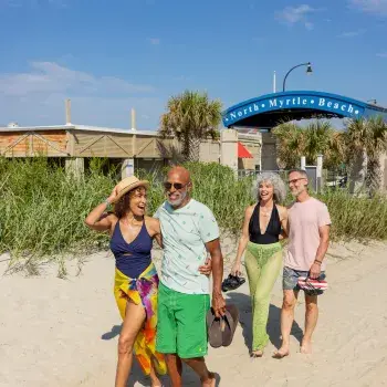 North Myrtle Beach Beachgoers